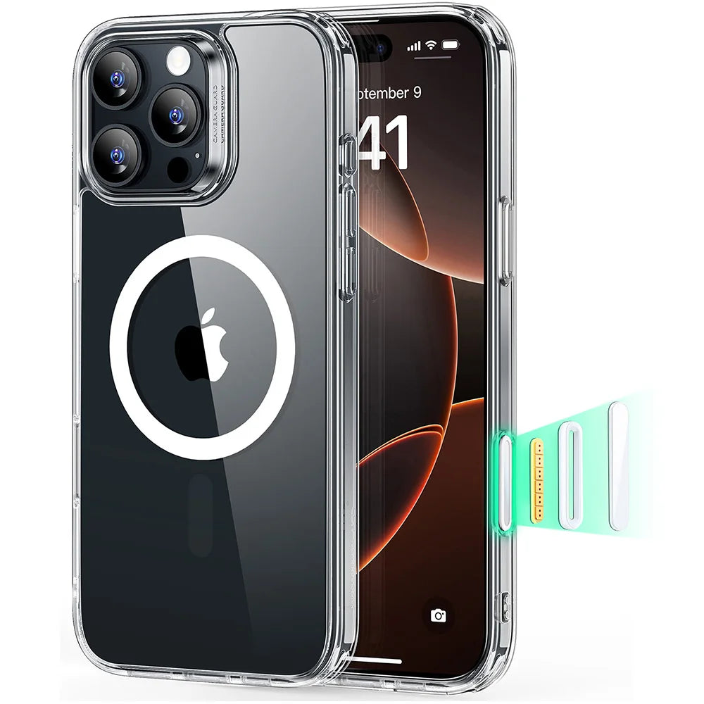 iPhone 17 Pro Max Telefoonhoes met Camerabediening en MagSafe 12