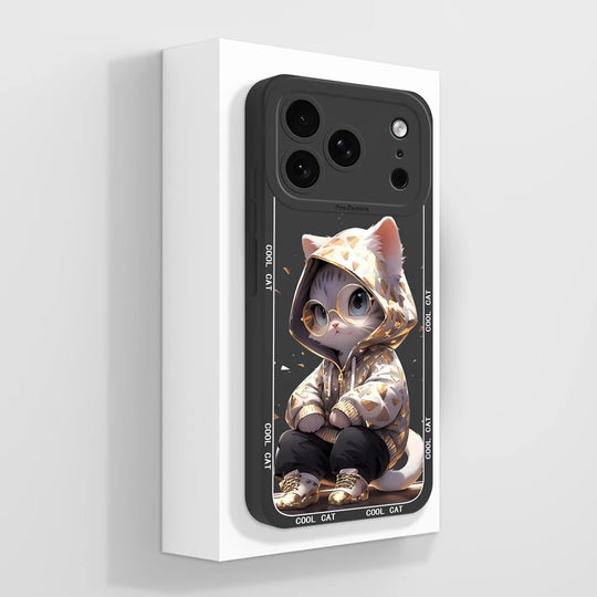 iPhone 17 Pro Max Telefoonhoesje Cartoon Panda Design 12