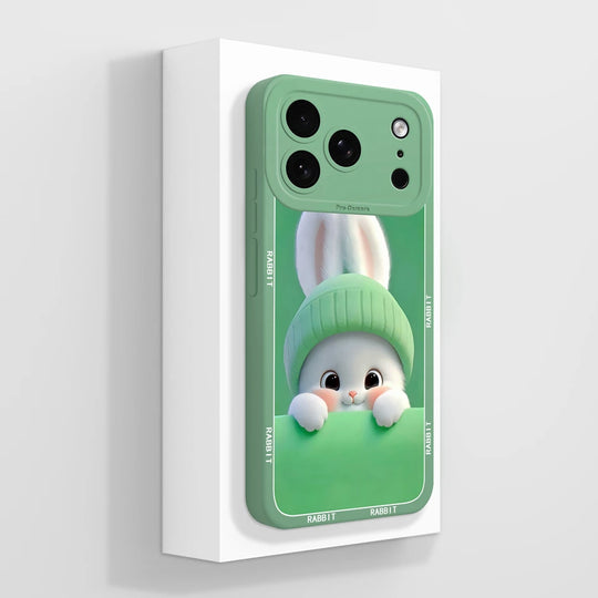 iPhone 17 Pro Max Telefoonhoesje Cartoon Panda Design 44