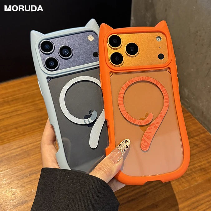 iPhone Hoes met Kat Oren voor MagSafe 0