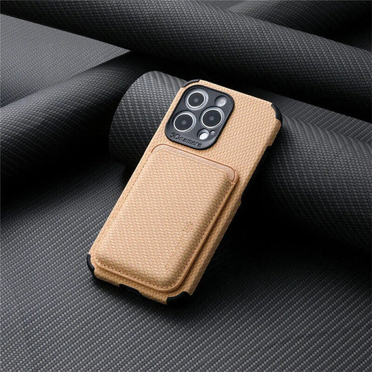 iPhone Hoes met Magnetische Kaarthouder Slank Ontwerp 5