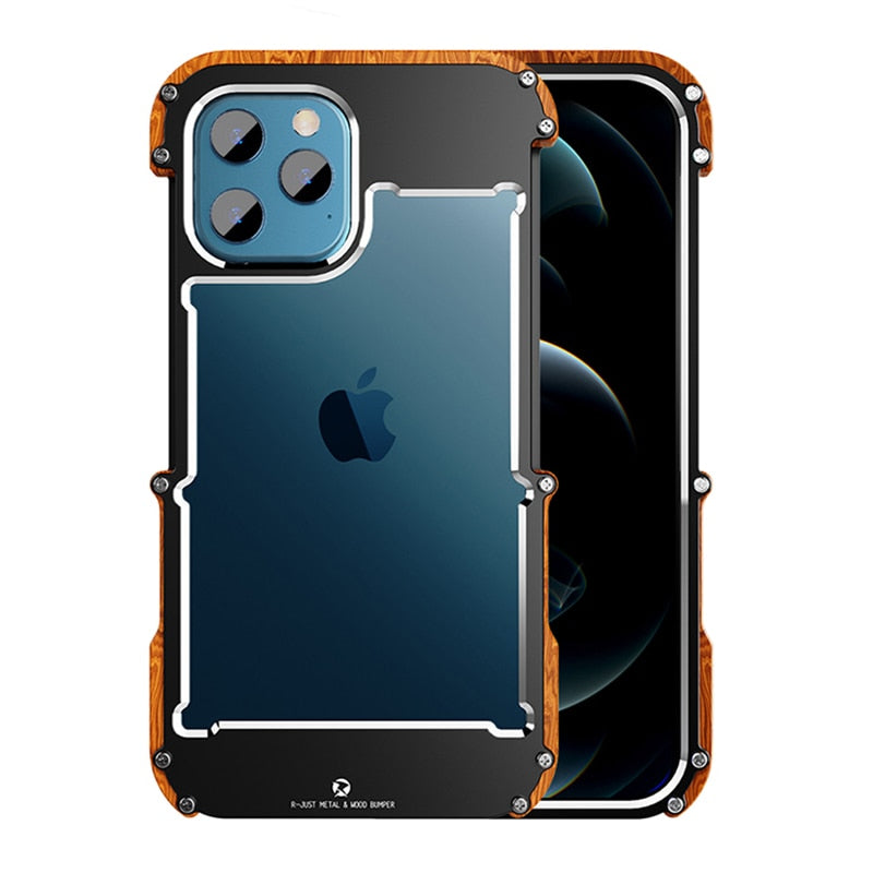 iPhone Hoesje Houten Design 1