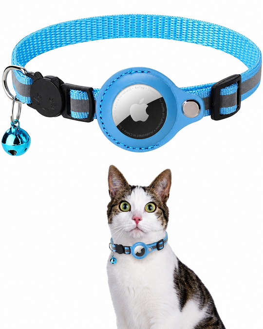 Katten GPS-trackerhalsband voor Veiligheid en Zichtbaarheid