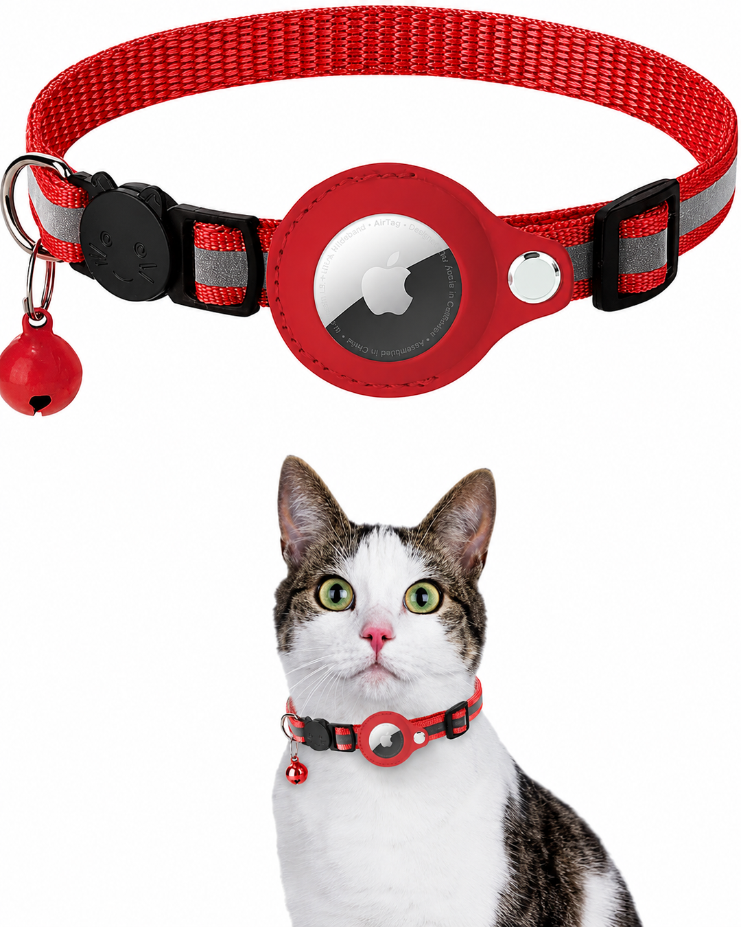 Katten GPS-trackerhalsband voor Veiligheid en Zichtbaarheid