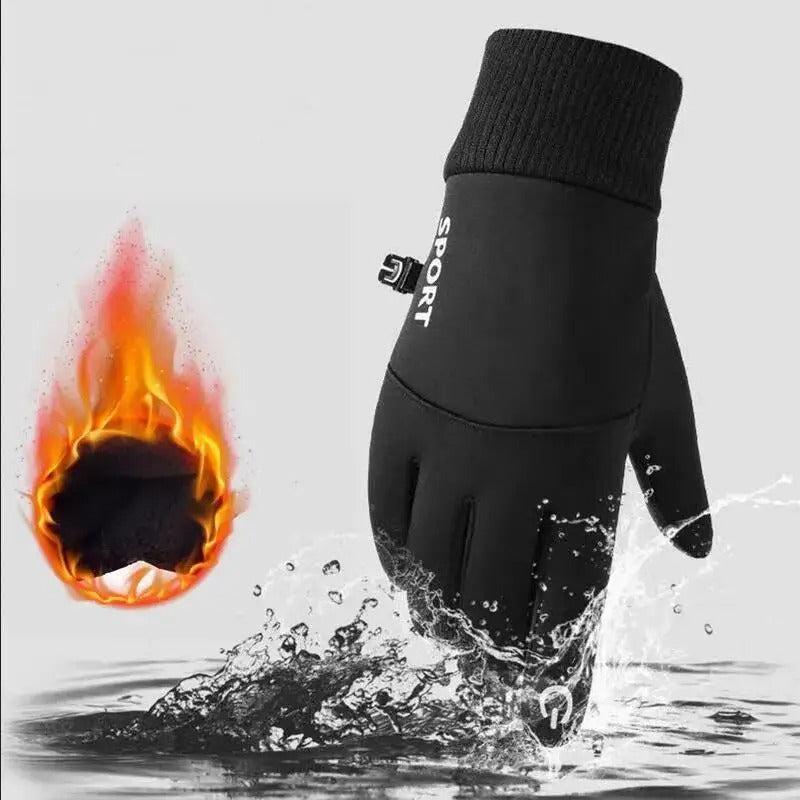 Volledige vingers Aanraakscherm fleece handschoenen
