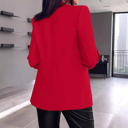 Dames Slim Cardigan Blazer