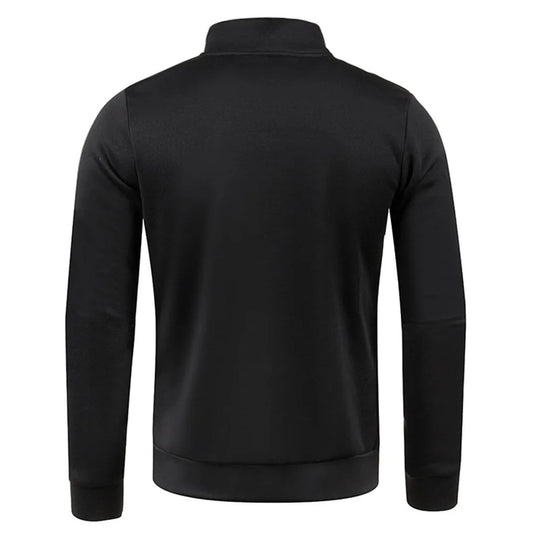 Heren Turtleneck Sweatshirt met halve rits