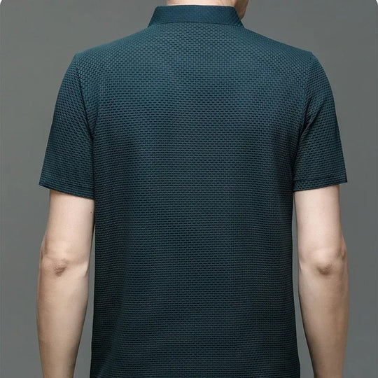 Heren Lop-Up Hollow Poloshirt