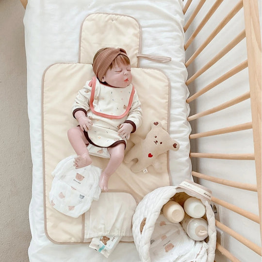 Opvouwbare luierwisselaar voor baby's