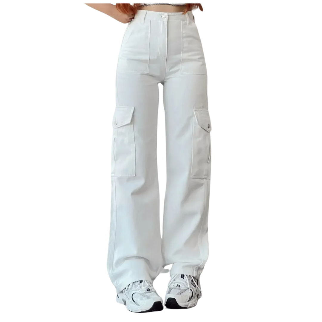 Multi Pocket Cargobroek voor dames