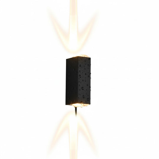 Moderne Rechthoekige LED Buiten Wandlamp