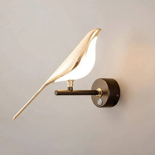 Wandlamp voor Thuis met Luxe Gouden Afwerking