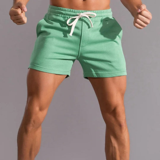 Katoenen sportshort voor heren
