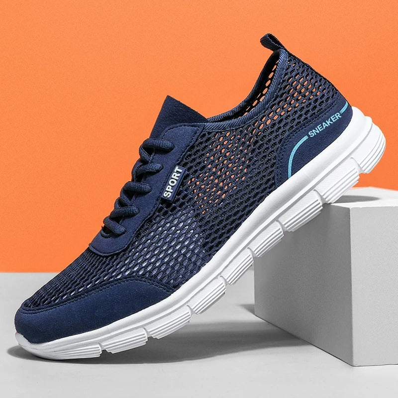 Lichtgewicht mesh sneakers voor heren