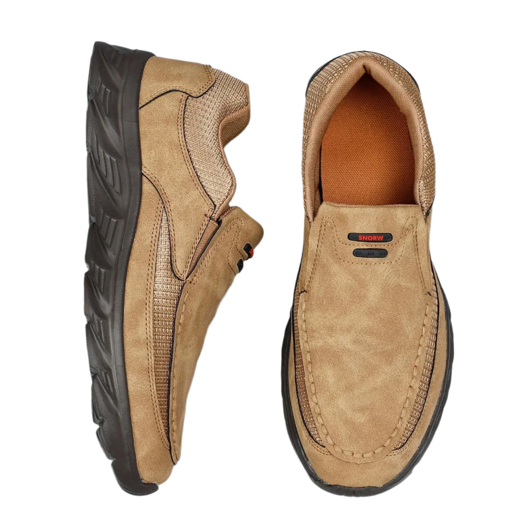 Herenleren loafers sneakers