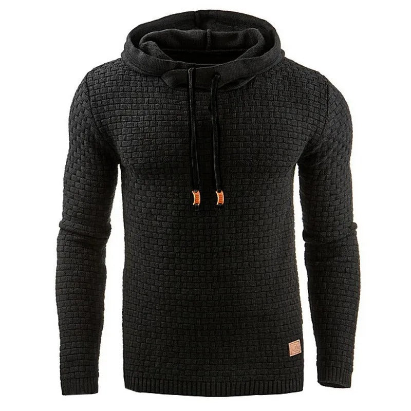 Heren hoodie met lange mouwen