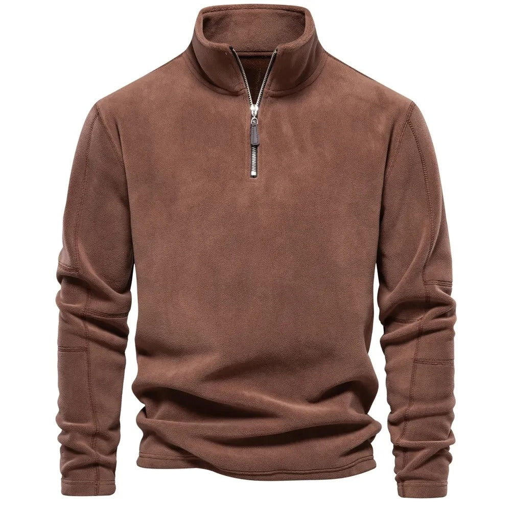 Warme fleece trui voor heren