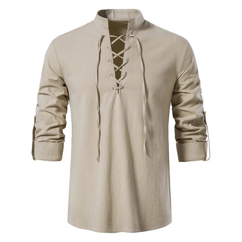 Heren Vintage Yoga Overhemd