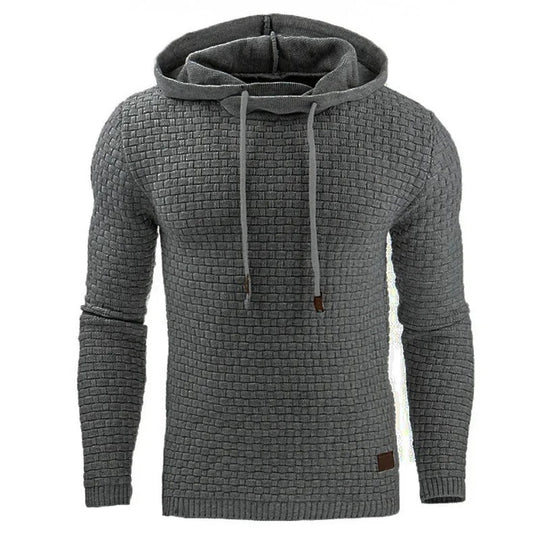 Heren hoodie met lange mouwen
