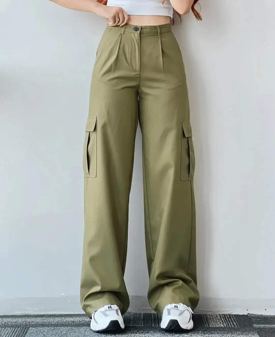 Multi Pocket Cargobroek voor dames