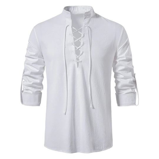 Heren Vintage Yoga Overhemd