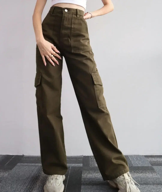 Multi Pocket Cargobroek voor dames