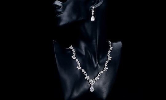 Dames Kristallen Juwelen Set