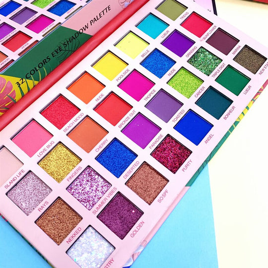 48 kleuren oogschaduw pallet Belleza