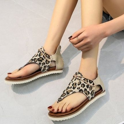 Luipaard Gladiator Sandalen Belleza