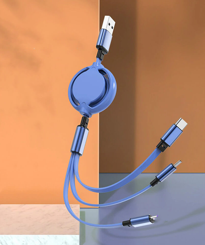 Telescopische oplaadkabel