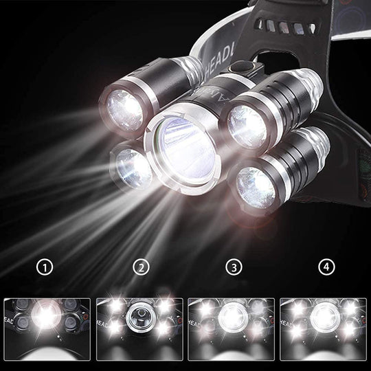 Oplaadbare Koplamp Lamp