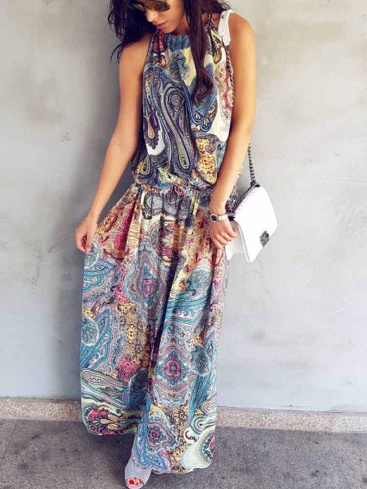 Bloemen Halter Jurk Belleza