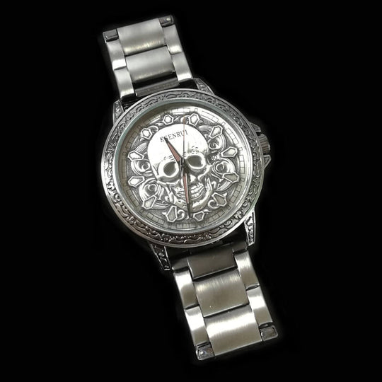 Schedel Gezicht Horloge Belleza