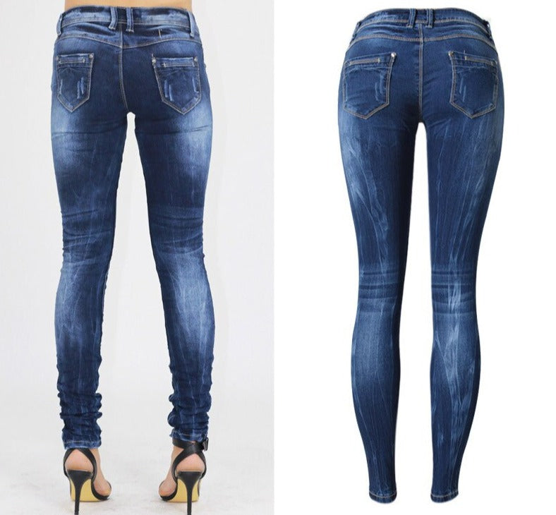 Vrouw Skinny Jeans Belleza
