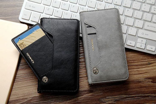 Magnetische Flip Leren Telefoon Beschermer