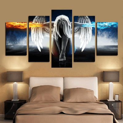 Engelen Muur Canvas Belleza