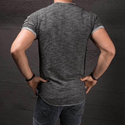 Mannen Shredded Tee Belleza