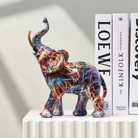 Kunst Olifant Decoratie