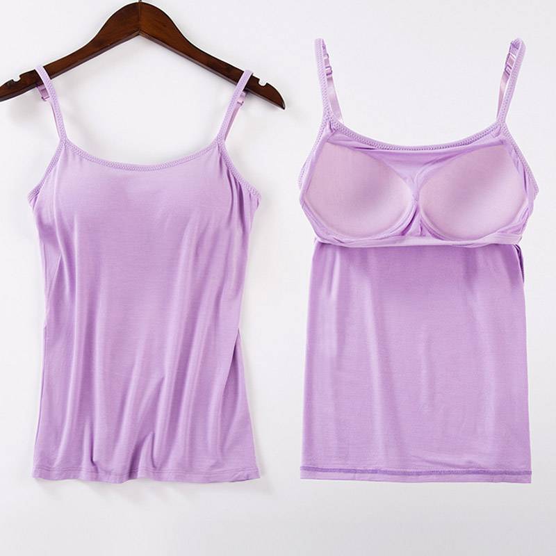 Dames Gevoerde Cami Tank Tops Belleza