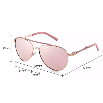 Dames Retro Zonnebril Belleza