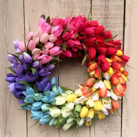 Tulp Lente Krans Belleza