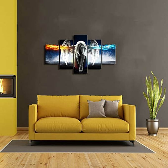 Engelen Muur Canvas Belleza