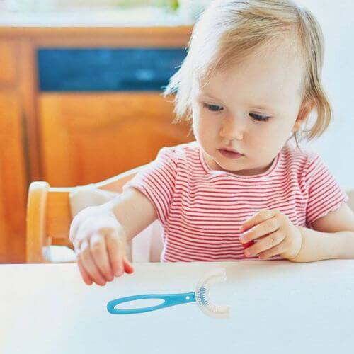 Zachte tandenborstel voor kinderen