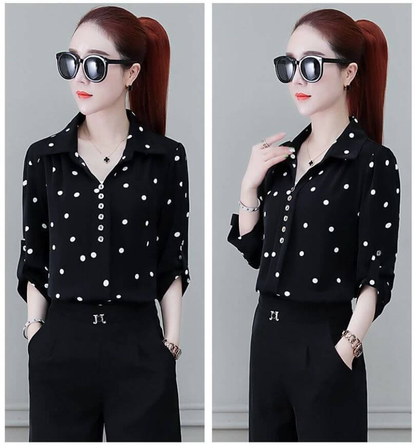 Vrouwen Chiffon Blouse Belleza