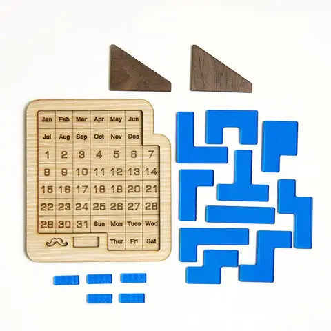 Dagelijkse Kalender Houten Puzzel
