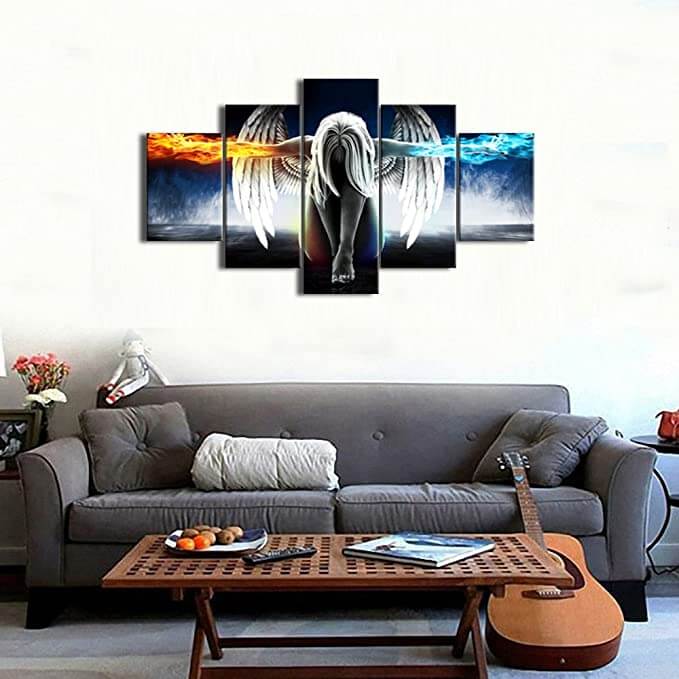 Engelen Muur Canvas Belleza
