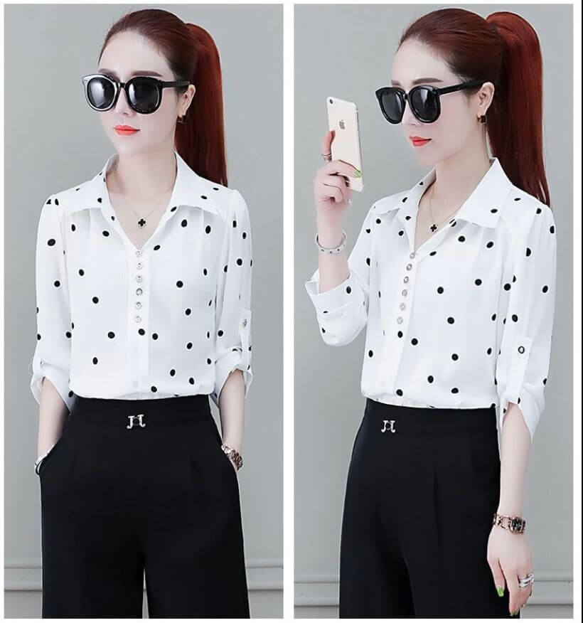 Vrouwen Chiffon Blouse Belleza