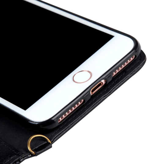 Magnetische Flip Leren Telefoon Beschermer