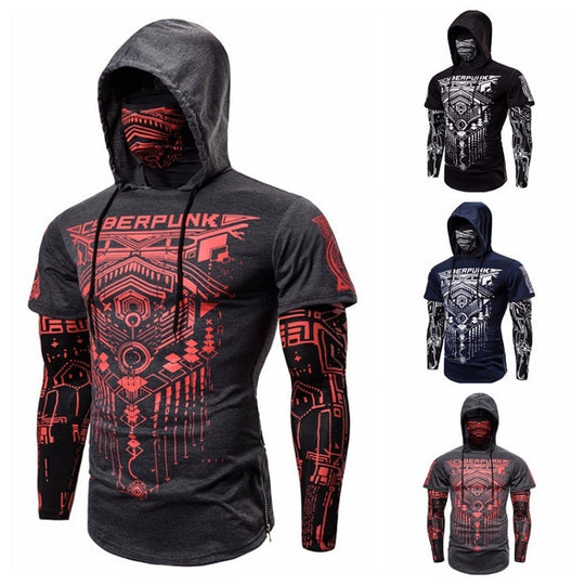 Mannen Schedel Masker Hoodies Belleza