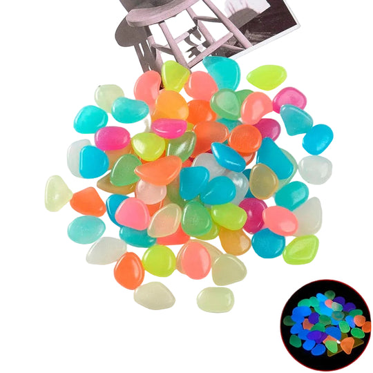 Glow in the Dark Tuinsteentjes Belleza